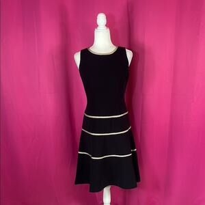 Anne Klein drop waist little black dress, 2